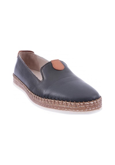 Dgn P01-22y Bayan Strobelli Anatomıc Footwear Deri Ayakkabı P01-1512-R1534 Siyah