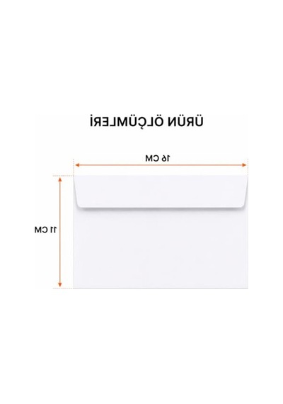 100 Adet Kendinden Yapışkanlı Beyaz Mektup Zarfı - 16x11 Cm 124-Pembe