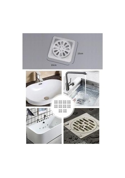 Buffer 10'lu Banyo Ve Mıutfak Lavabo Koku Önleyici Ve Haşere Böcek Önleyici Gider Filtresi