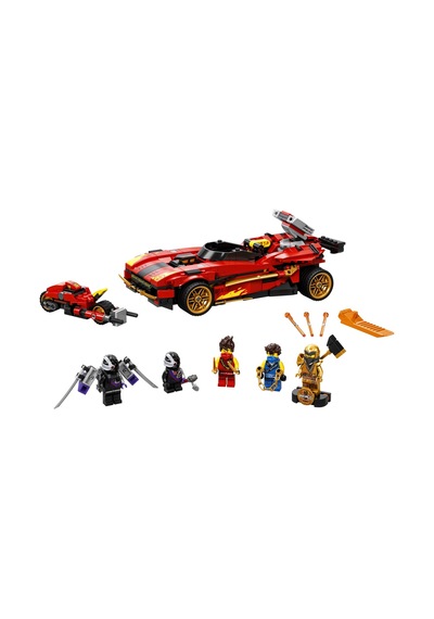 Ninjago Legacy X-1 Ninja Turbo Otomobili Leg