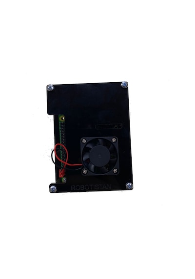 Robotistan Raspberry Pi 3-4 Uyumlu Muhafaza Kutusu - Asi