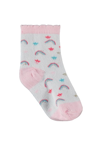 Civil Baby Unicorn 3'lü 6 - Bebek Kız Çorap Set  - Standart D3E08029426W1