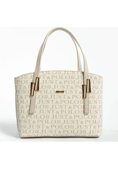 Just Polo Kadın El Ve Omuz Çantası Mh2066mh Krem 09536737