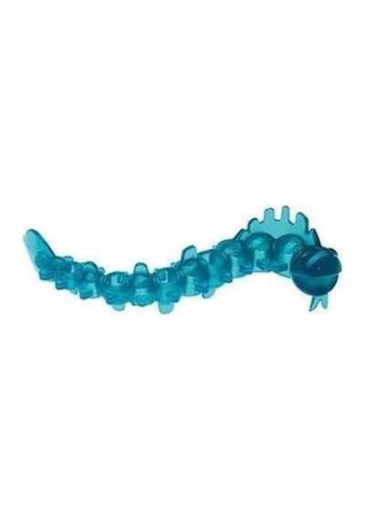 Aquael Comfy Dental Tırtıl Köpek Oyuncağı Turkuaz 22x8 Cm
