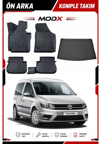 Skoda Super B 2011 Model 5d Havuzlu Paspas + 3d Bagaj Havuzu Premıum A+