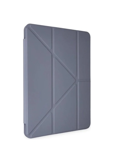 Apple İpad Pro 11 2024 Kılıf Kalemlikli Mars Tablet Kılıfı - Lavender Diğer