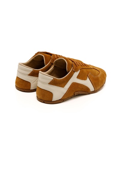 Sneaker Günlük Kadın Rc-25y-187-mıu1005 John May Taba Süet-bej Cilt Taba Süet-bej Cilt Taba - Bej