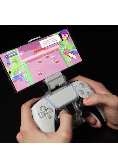 Ps5 Dualsense Uyumlu Telefon Tutucu Klips Ayarlanabilir Gamepad Standı