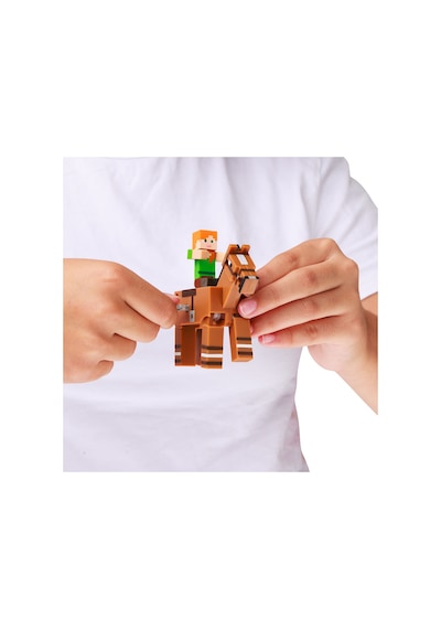 Minecraft 3d Kurma Mekanizmalı Figürler 2'li Paket Model 2