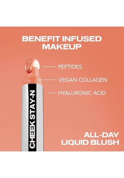 Sacheu Cheek Stay-n Uzun Süre Kalıcı Likit Allık 02 I'm Playful 10 ML