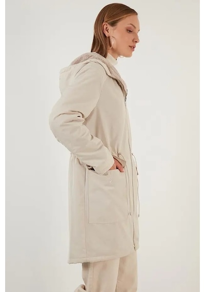 Only Onldahlıa Rev. Fur Parka Otw Kadın Gri Parka - 15208727