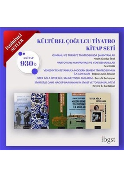 Kültürel Çoğulcu Tiyatro Seti 5 Kitaptakım / Komisyon
