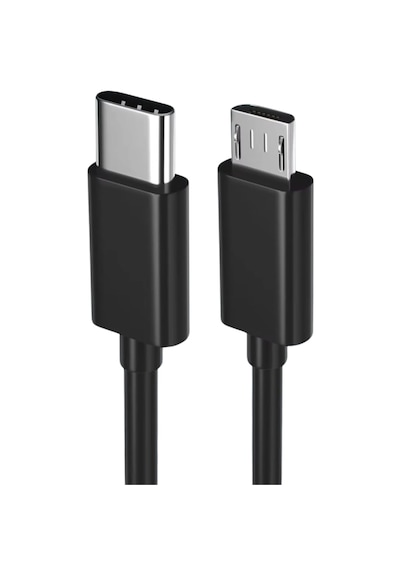 Alfais 4244 Type-c To Micro Usb Çevirici Dönüştürücü Kablo 80 Cm