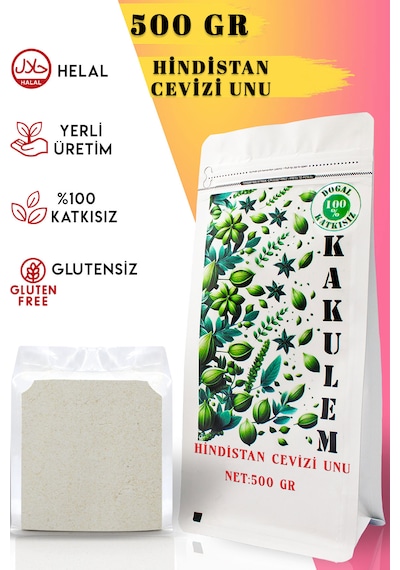 Kakulem Sertifikalı Glutensiz Hindistan Cevizi Unu 500 Gr