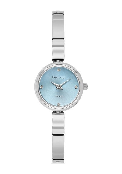 Ferrucci Fer.03768m.04 Çelik Kordon Kadın Kol Saati Metalik Gri