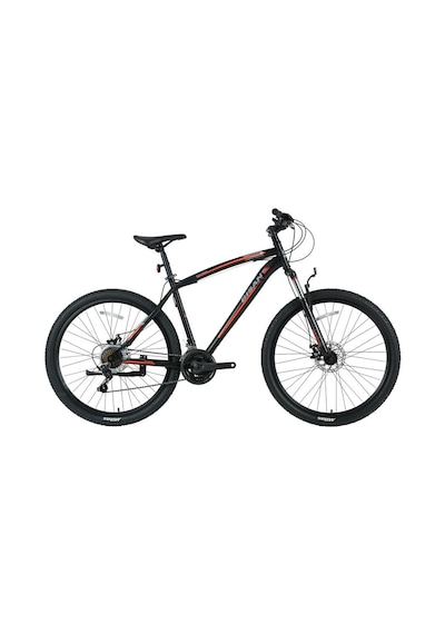 BİSAN MTS 4600 ERKEK DAĞ BİSİKLETİ 44CM MD 26 JANT 21 VİTES MAT SİYAH TURUNCU