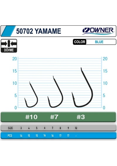 Owner 50702 Yamame Blue Iğne (358919466)