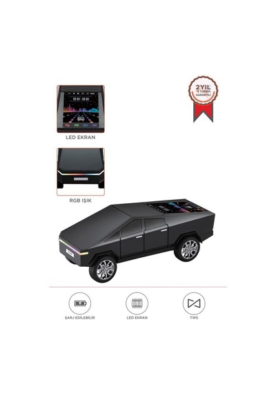 Torima D68 Cybertruck Araba Tasarımlı Bluetooth Hoparlör