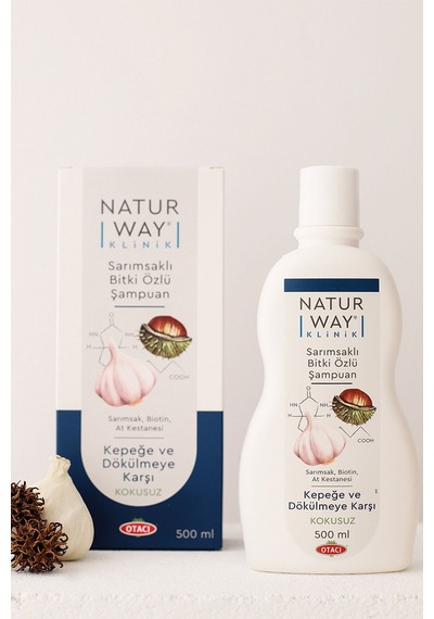 Naturway Klinik Kepek Dökülme Karşıtı Sarımsaklı Şampuan