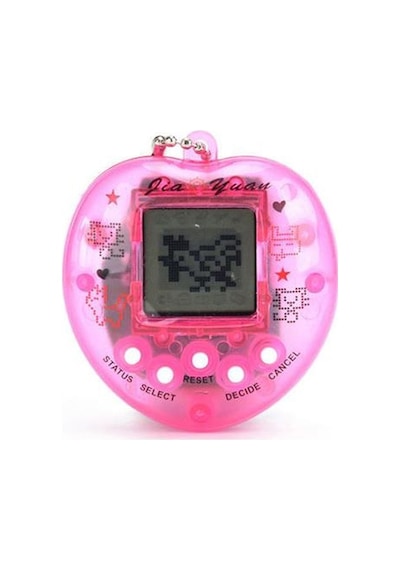 Nostaljik Kalp Sevimli Sanal Bebek Şeker Pembe