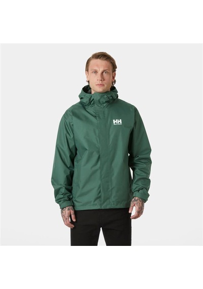 Helly Hansen Seven J Erkek Yeşil Yağmurluk-6674 Yeşil