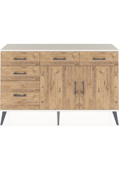 Arges Konsol 2 Raflı 5 Çekmeceli 2 Kapaklı 132x30x83 Aytaşı-çam/çam Çam/çam Arges Konsol 2 Raflı 5 Çekmeceli 2 Kapaklı 132x30x83 Aytaşı-çam/çam Çam/çam