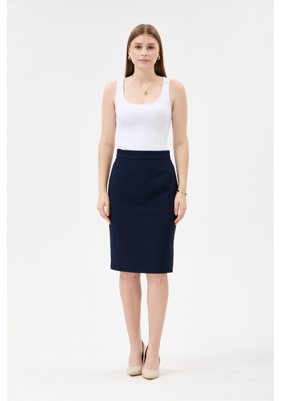 Velnara Moda Lacivert Klasik Kadın Takım Elbise-sıfır Yaka Ceket & Kısa Kalem Etek Lacivert - 927030108 Lacivert Velnara Moda Lacivert Klasik Kadın Takım Elbise-sıfır Yaka Ceket & Kısa Kalem Etek Lacivert - 927030108 Lacivert
