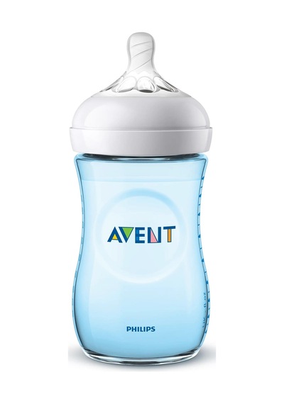 Philips Avent Scf 035/17 Natural PP Biberon 260 ML Tekli Mavi
