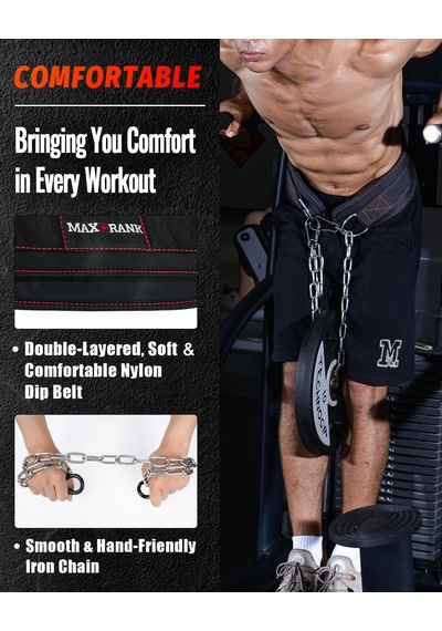 Halter İçin Daldırma Kemeri - 550 Lb Ağırlık Kapasitesi Çekme Kemeri 42''zincir, Neopren Bel Daldırma Kemeri Ağ