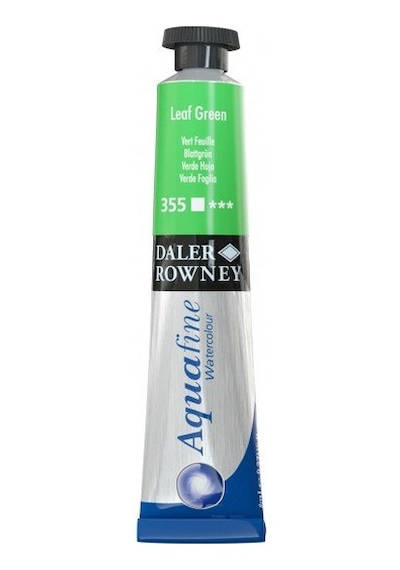 Daler Rowney Aquafine Tüp Sulu Boya 8ml - 355 Leaf Green