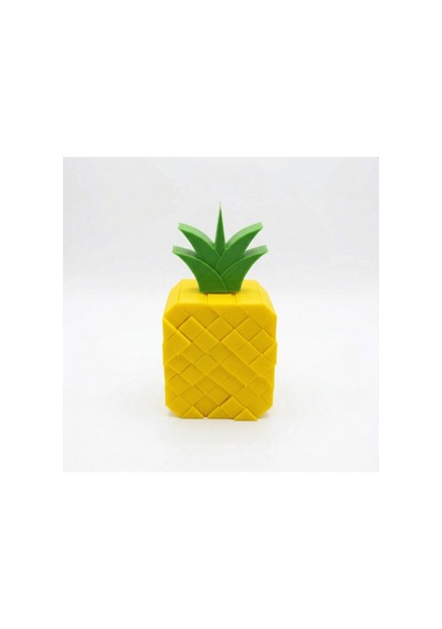 3d Baskılı Pixel Pineapple Fidget Stres Oyuncağı - Geometrik Ananas Figürü