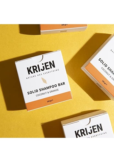 Ayrex Hindistan Cevizi &amp Portakal Kabuğu Katı Şampuan 100 Gr 2 Paketi