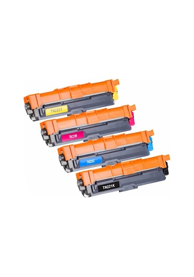 Safir Toner Brother Tn-221-tn241-tn251-tn261 Hl-3170cdw Cmyk 1 Set Uyumlu Toner