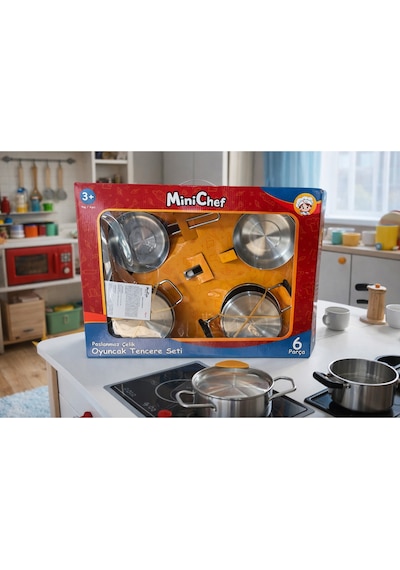 Hascevher Mini Chef 6 Parça Tencere Tava Set