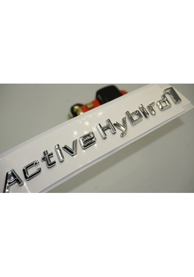 Bmw Active Hybrid1 Bagaj Krom Metal 3M 3D Yazı Logo