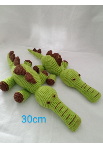 Amigurumi Timsah Oyuncak