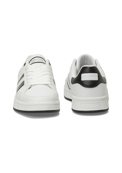 Kinetix College Pu Beyaz Erkek Sneaker 000000000102697053 Beyaz-siyah