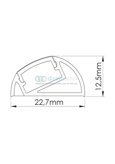 Dokunmatik Yüzey Led Aydınlatma 60 Cm