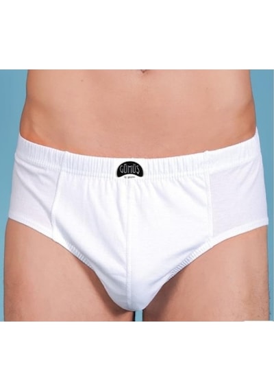 Gümüş 3006 Erkek Külot Pamuk Slip 6'Lı Paket
