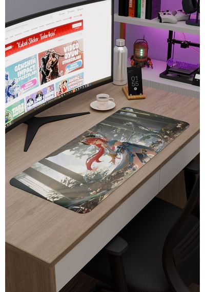 Nilou Genshin Impact Anime Gacha V5 - 70x30 Xl Gaming Mouse Pad Fare Altlığı