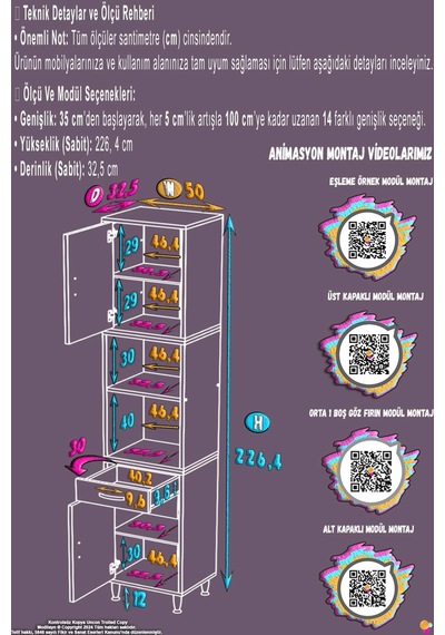 Alp 50 Cm Çekmeceli Erzak Dolabı - Çok Amaçlı Banyo Kiler Mutfak Antre Depolama Dolabı 50x226x32 Cm Beyaz Alp 50 Cm Çekmeceli Erzak Dolabı - Çok Amaçlı Banyo Kiler Mutfak Antre Depolama Dolabı 50x226x32 Cm Beyaz