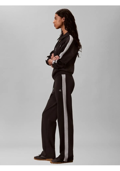 Calvin Klein Monogram Terry Color, Ub1 Siyah Kadın Eşofman Altı