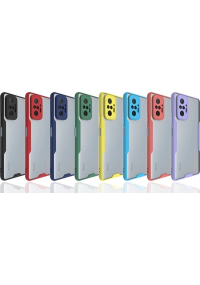 Hnrlıshp Newface Xiaomi Redmi Note 10 Pro Kılıf Platin Silikon - Lila