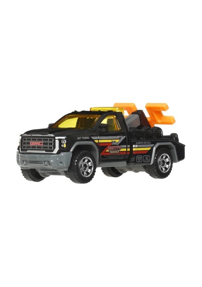 Matchbox Tekli Arabalar 2024 Gmc Sierra 3500 Wrecker/ravageur Jh Çok Renkli