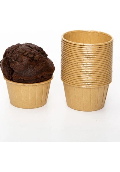 Kraft Muffin Kek Kalıbı 50'li Diğer