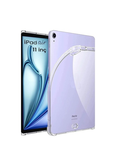 Apple Uyumlu iPad  Air 11 2024 Kılıf Redclick Tablet Süper Silikon Kapak