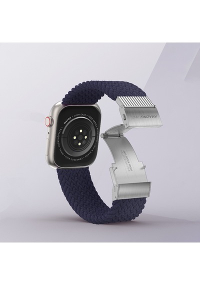 Watch 10 46mm Amazingthing Titan Weave 2.seri Sport Örgü Kordon Mor