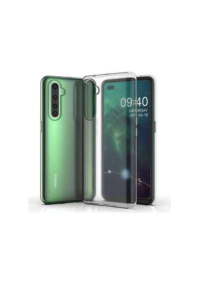 Rba Aksesuar Realme 6 Pro Kılıf Rba Süper Silikon Kapak - Renksiz Çok Renkli