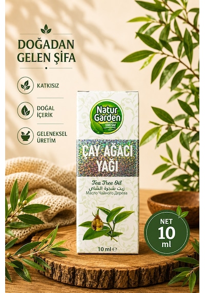Natur Garden Çay Ağacı Yağı 10 ML