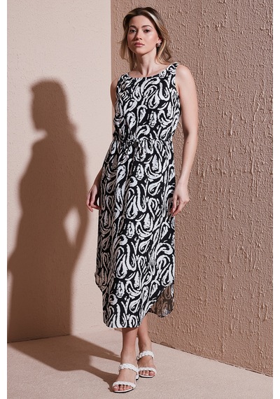 Fashion Friends Bayan Elbise 25y0154k1 Siyah Siyah